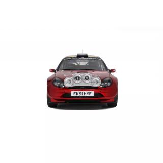 FORD PUMA SUPER 1600 RED DUVAL RALLYE MONTE CARLO 2002 OttO mobile 1:18 Resinemodell (Türen, Motorhaube... nicht zu öffnen!)